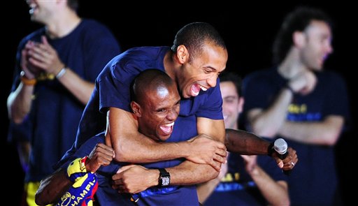 Thierry Henry, Eric Abidal